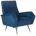 Sillón club retro moderno de mediados de siglo - 28 An. x 35 Prof. x 37 Al.