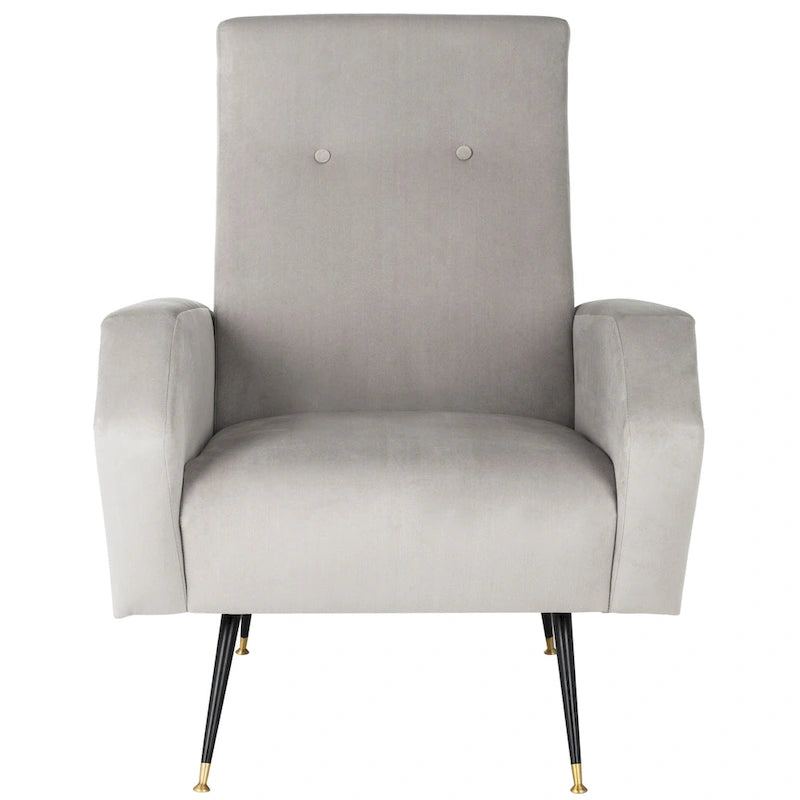 Sillón club retro moderno de mediados de siglo - 28 An. x 35 Prof. x 37 Al.