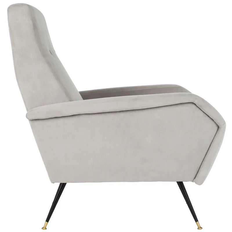Sillón club retro moderno de mediados de siglo - 28 An. x 35 Prof. x 37 Al.
