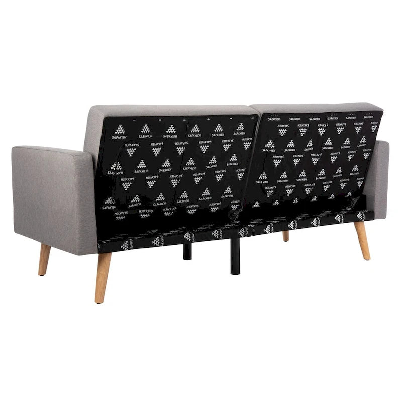 Cama futón plegable con almohada - 74.8 x 31.9 x 34.7