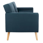 Cama futón plegable con almohada - 74.8 x 31.9 x 34.7