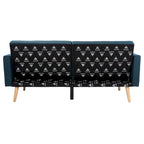Cama futón plegable con almohada - 74.8 x 31.9 x 34.7