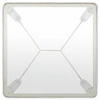 Mesa auxiliar de acrílico - 20 pulgadas de ancho x 20 pulgadas de profundidad x 24 pulgadas de alto