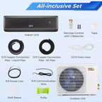 Costway 24000 BTU Wifi Enabled Mini Split Air Conditioner & Heater with Heat Pump