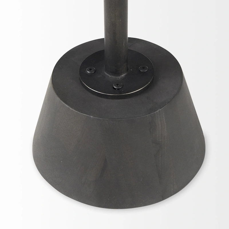 Mesa de pedestal con detalles - 24 H x 20 W x 20 D