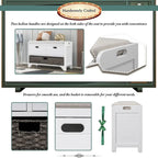 Banco de almacenamiento de madera maciza con 3 cajones