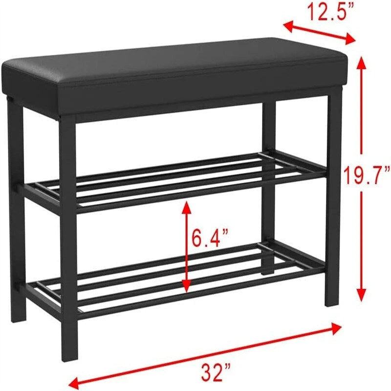 Zapatero para entrada - 12.5D x 32W x 19.7H