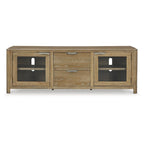 Mueble de TV Marrón Claro de 80 para televisores de hasta 92 - 79.63 An x 20 Prof x 28 Al
