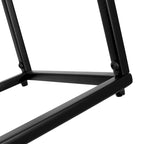 Mesa auxiliar de madera y metal - 8x8x23