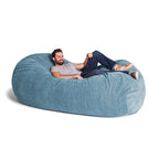 Sofá puff gigante de 7 pies para adultos - Chenilla de primera calidad