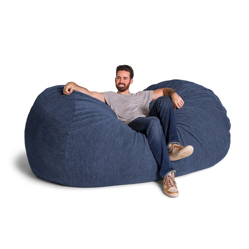 Sofá puff gigante de 7 pies para adultos - Chenilla de primera calidad