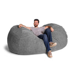 Sofá puff gigante de 7 pies para adultos - Chenilla de primera calidad