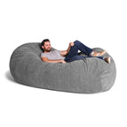Sofá puff gigante de 7 pies para adultos - Chenilla de primera calidad